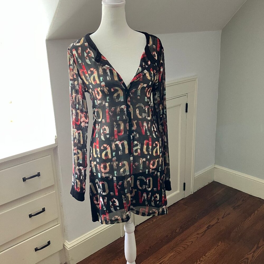 Geisha, Size S, Size 4 (US), colorful long blouse/short dress